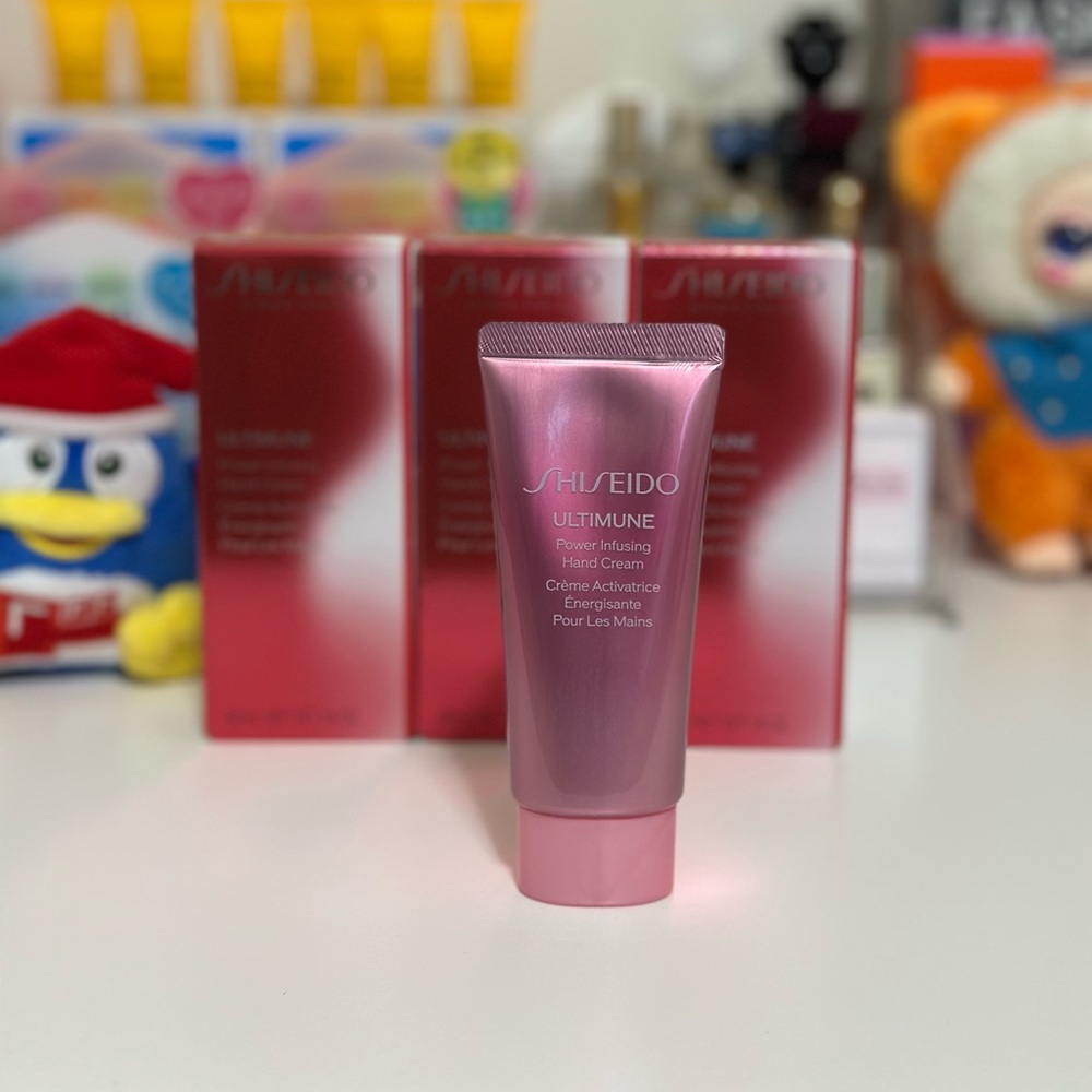 Shiseido Ultimune Pink Hand Cream